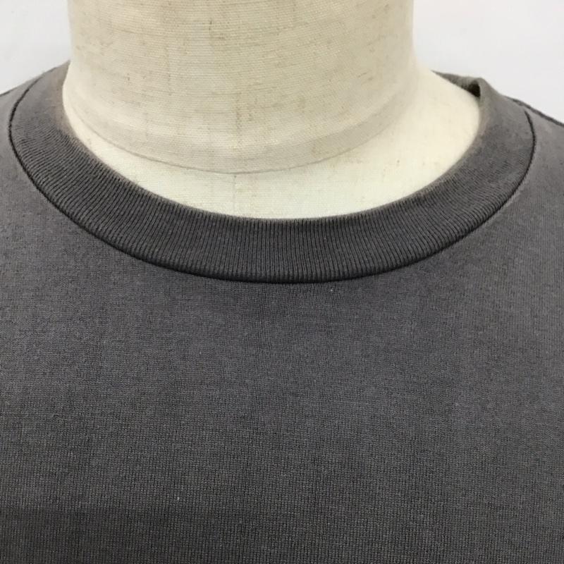グラフペーパー Graphpaper カットソー 長袖 長袖カットソー クルーネックカットソー ロングスリーブカットソー プリントTシャツ FREE 無地 灰 / グレー /  メンズ USED 古着 中古 10113628