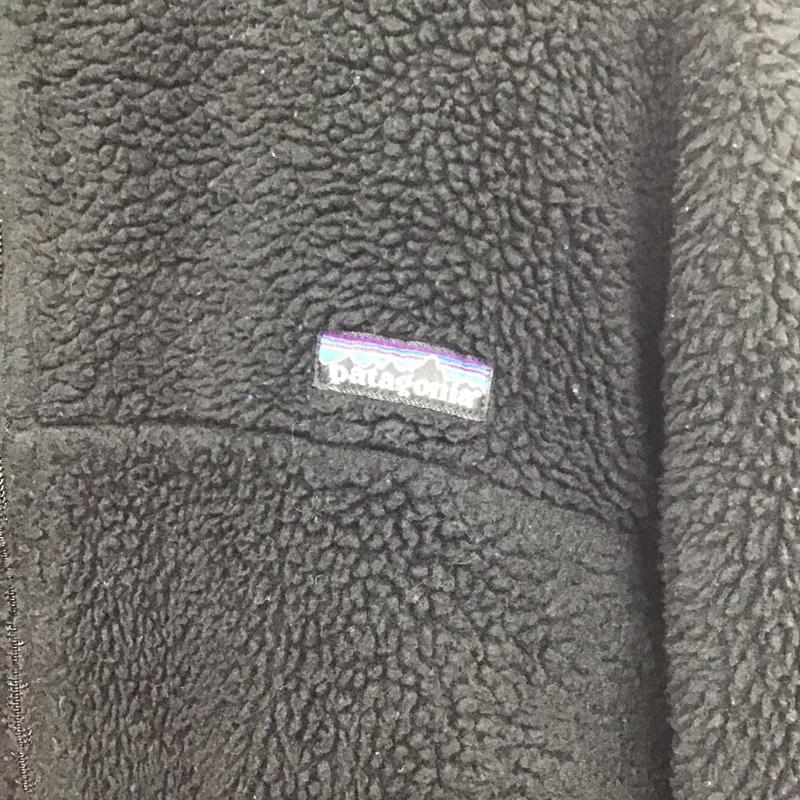 パタゴニア patagonia ジャケット、上着 ジャケット、ブレザー 90s usa製 レトロX ジップアップフリースジャケット アウター L ロゴ、文字 黒 / ブラック /  メンズ USED 古着 中古 10139028