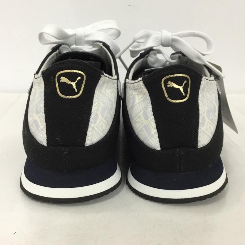 プーマ PUMA スニーカー スニーカー 398332-03 ROMA VERSATILE MULE 23.5cm 箱有 23.5cm ロゴ、文字 黒 / ブラック / X 白 / ホワイト / X 紺 / ネイビー /  レディース USED 古着 中古 10151177