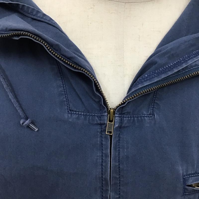 ポロジーンズカンパニー POLO JEANS COMPANY ジャケット、上着 ジャケット、ブレザー ジップアップジャケット ジャンパー ジャケット カジュアルジャケット アウター XL ロゴ、文字 青 / ブルー /  メンズ USED 古着 中古 10124207