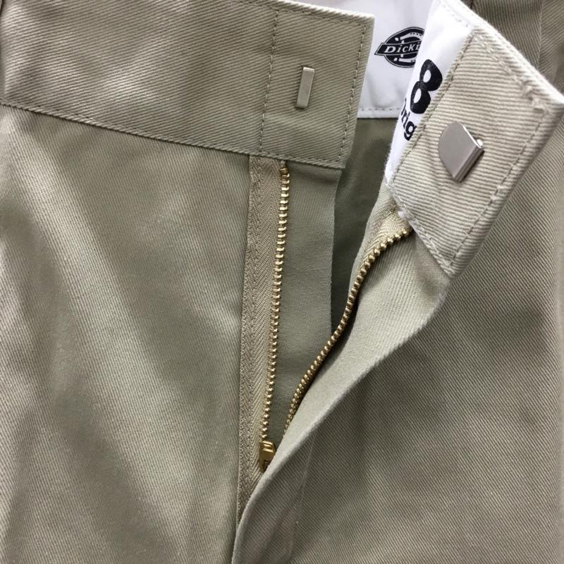 ディッキーズ Dickies パンツ ワークパンツ、ペインターパンツ ワークパンツ ワイドパンツ カジュアルパンツ 34 無地 ベージュ / ベージュ /  メンズ USED 古着 中古 10122308