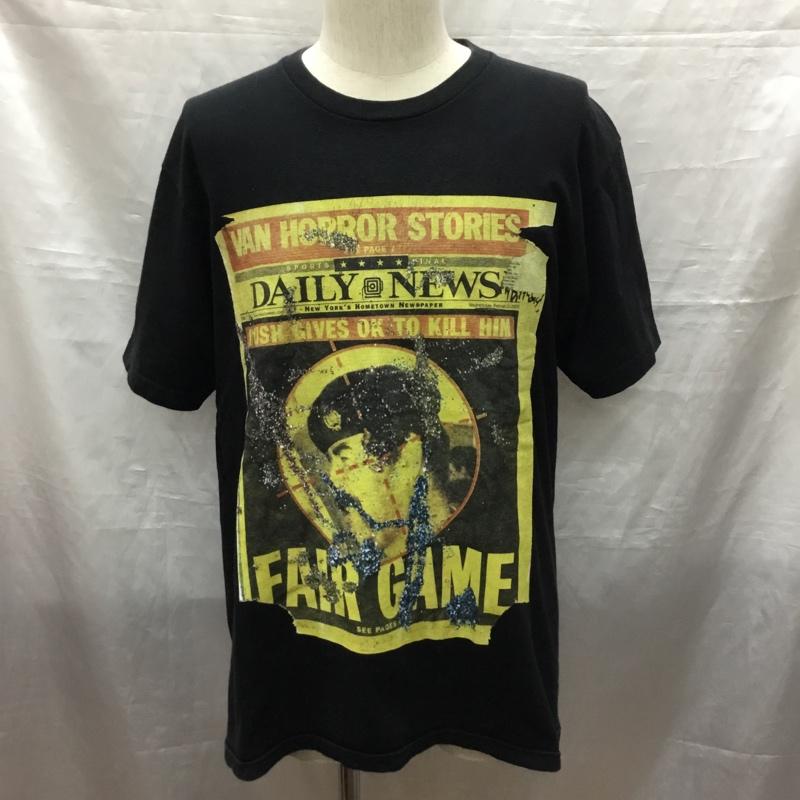 シュプリーム Supreme Tシャツ 半袖 Dash Snow Tee 16AW L プリント 黒 / ブラック /  メンズ USED 古着 中古 10118951