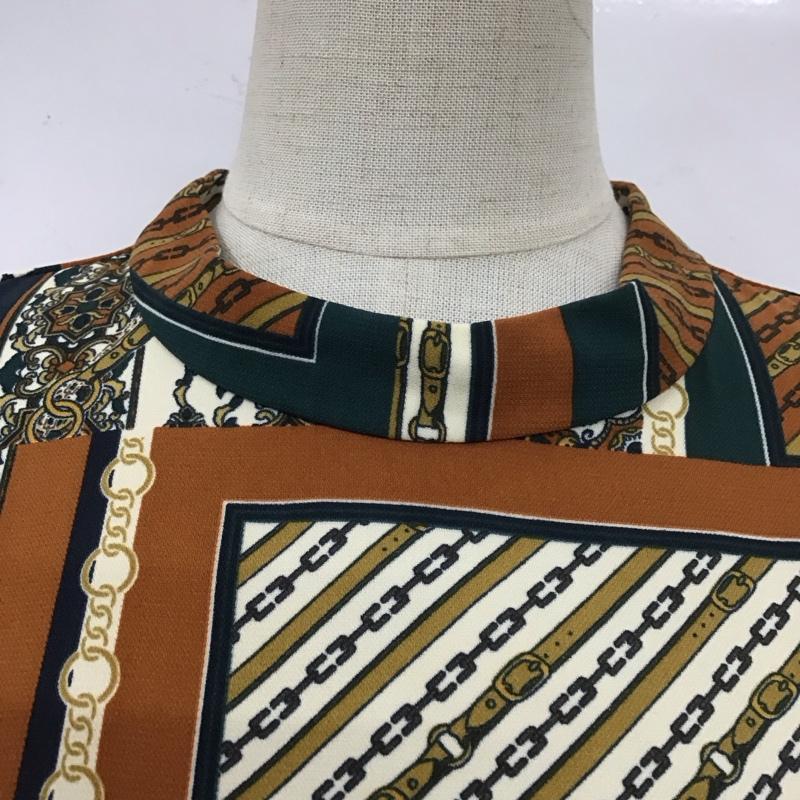 ムルーア MURUA ワンピース ロングスカート 011950301601 チェーンスカーフワンピース FREE  マルチカラー / マルチカラー /  レディース USED 古着 中古 10108044