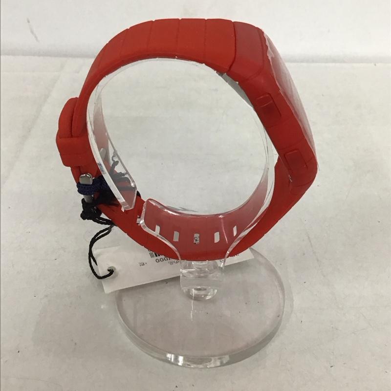 フィラ FILA 腕時計 デジタル ロゴ、文字 赤 / レッド /  レディース USED 古着 中古 10135252