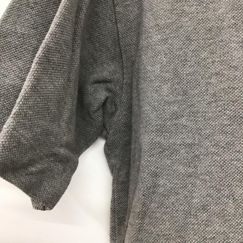 ラコステ LACOSTE Tシャツ 半袖 半袖カットソー 無地Tシャツ クルーネックカットソー 3 ロゴ、文字 灰 / グレー /  メンズ USED 古着 中古 10142588