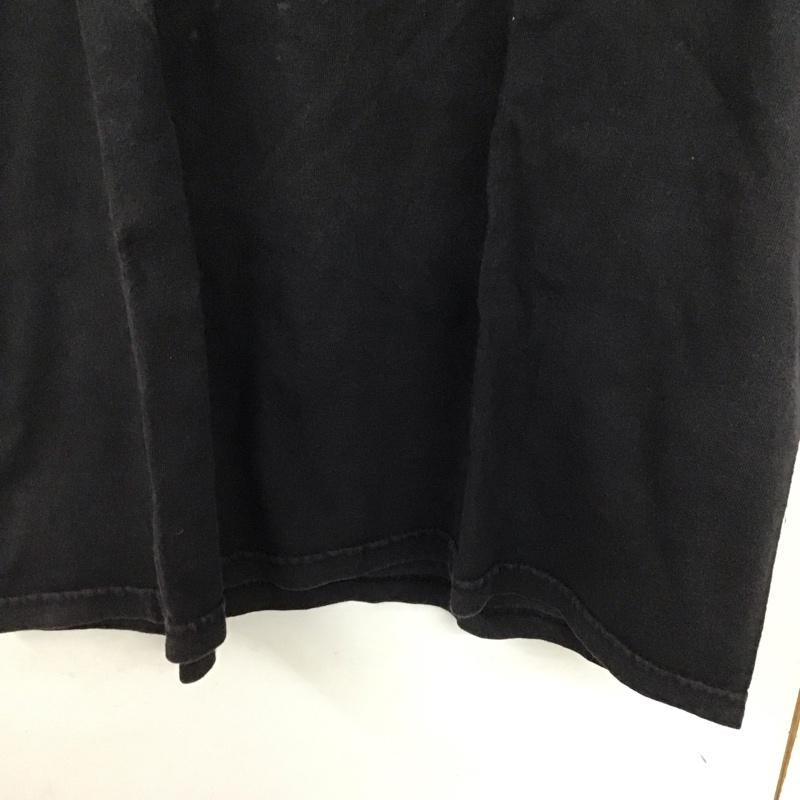 古着 USED Tシャツ 半袖 半袖カットソー プリントTシャツ クルーネックカットソー L プリント 黒 / ブラック /  メンズ USED 古着 中古 10143700