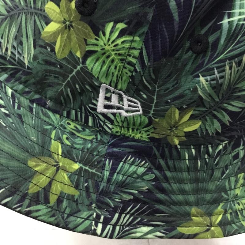 ニューエラ NEW ERA 帽子 ハット バケットハット ボタニカルプリント 総柄 マルチカラー / マルチカラー /  メンズ USED 古着 中古 10121502