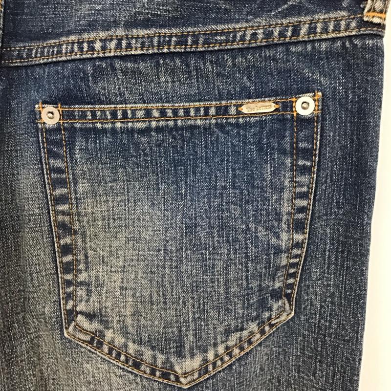 ザレターズ The Letters パンツ デニム、ジーンズ FW17-LDP001A サイドジップ M 無地 青 / ブルー /  メンズ USED 古着 中古 10111874