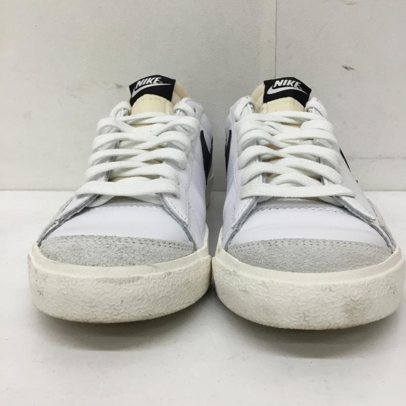 ナイキ NIKE スニーカー スニーカー 4769-102 BLAZER LOW  77 24.5cm ロゴ、文字 白 / ホワイト /  レディース USED 古着 中古 10141429