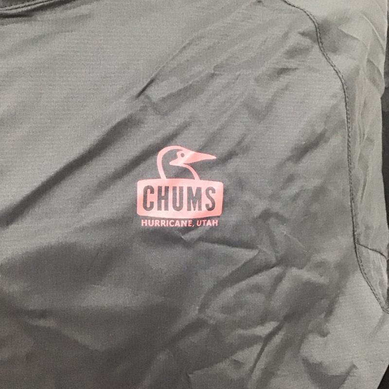 チャムス CHUMS ジャケット、上着 ジャケット、ブレザー CH04-1115 レディバグジャケット 折りたたみ L ロゴ、文字 黒 / ブラック /  メンズ USED 古着 中古 10108180
