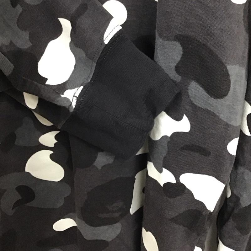 アベイシングエイプ A BATHING APE カットソー 長袖 長袖カットソー プリントカットソー クルーネック XXL プリント マルチカラー / マルチカラー /  メンズ USED 古着 中古 10140859