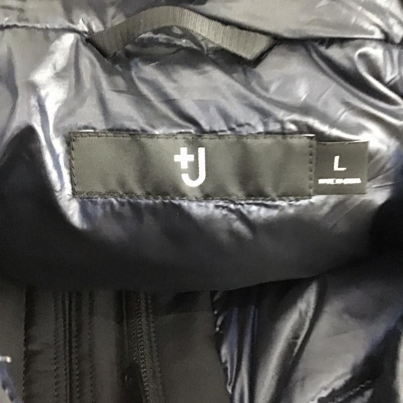 ユニクロ UNIQLO ジャケット、上着 ダウンジャケット 311-436104 ハイブリッドダウンオーバーサイズパーカ L 無地 黒 / ブラック /  メンズ USED 古着 中古 10117129