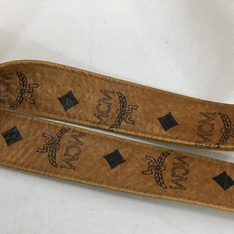 エムシーエム MCM トートバッグ トートバッグ レザー ロゴ ロゴ、文字 茶 / ブラウン /  レディース USED 古着 中古 10144958
