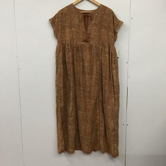 フリークスストア FREAK S STORE ワンピース ロングスカート インドペイズリースキッパーワンピース タグ付 S 総柄 橙 / オレンジ /  レディース USED 古着 中古 10137477