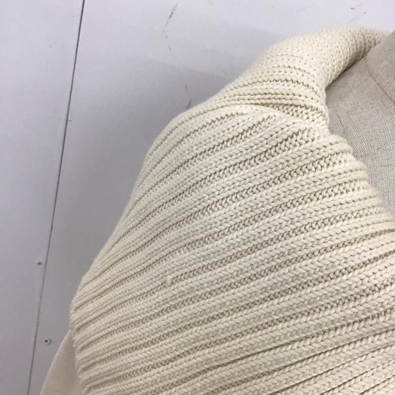 ザラ ZARA トレーナー 長袖 L 無地 アイボリー / アイボリー /  レディース USED 古着 中古 10120282