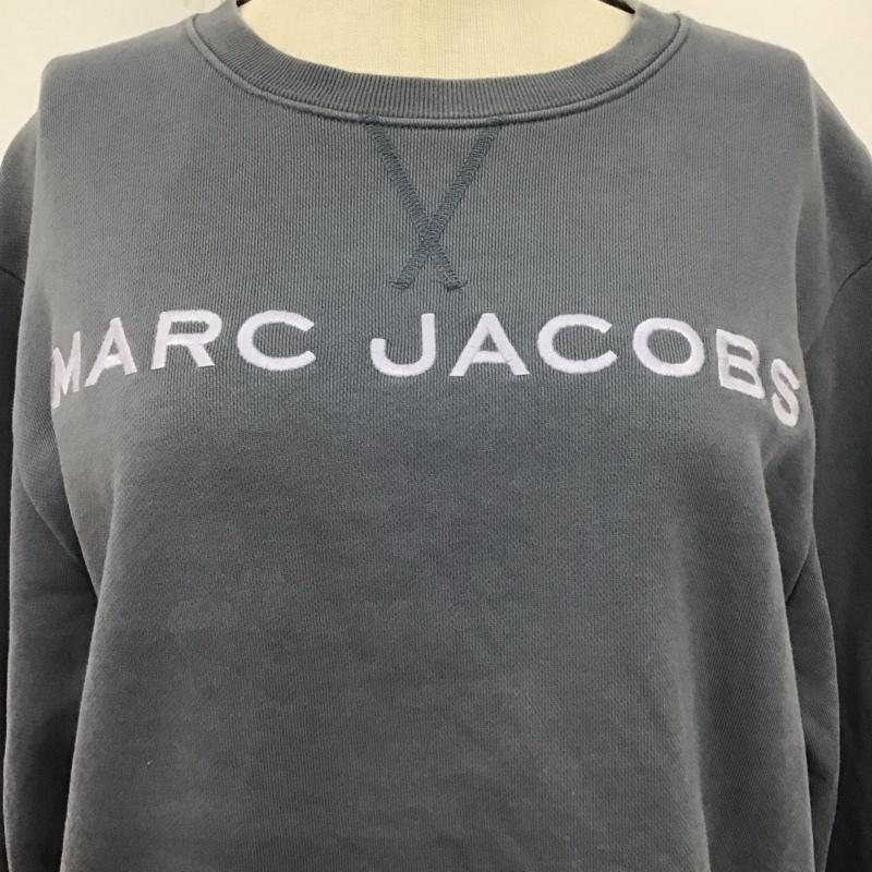 マークジェイコブス MARCJACOBS トレーナー 長袖 C604C05PF21 スウェット S ロゴ、文字 灰 / グレー /  レディース USED 古着 中古 10109643