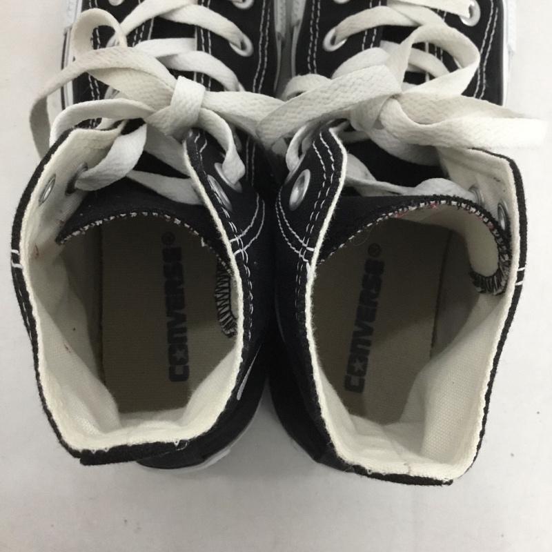 コンバース CONVERSE スニーカー スニーカー M9160 ALL STAR HI ハイカット 23cm 23.0cm ロゴ、文字 黒 / ブラック / X 白 / ホワイト /  レディース USED 古着 中古 10141558