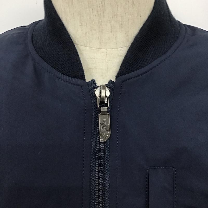 ザノースフェイス THE NORTH FACE ジャケット、上着 ジャンパー、ブルゾン NY82334 インサレーションボンバージャケット ジップアップジャケット アウター XL ロゴ、文字 紺 / ネイビー /  メンズ USED 古着 中古 10109843