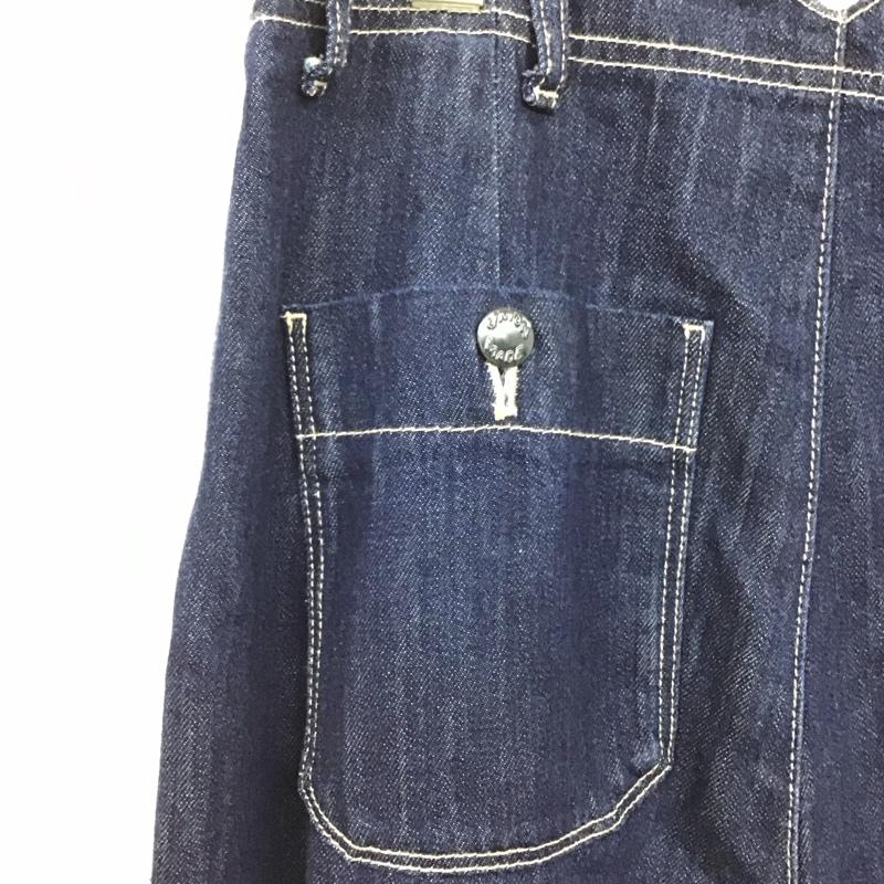 セポ cepo パンツ ワークパンツ、ペインターパンツ デニム M 無地 インディゴ / インディゴ /  レディース USED 古着 中古 10122204