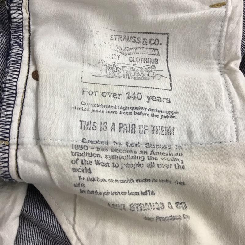 リーバイストラウスアンドコー Levi Strauss & co. パンツ デニム、ジーンズ デニム 36 無地 インディゴ / インディゴ /  メンズ USED 古着 中古 10123563