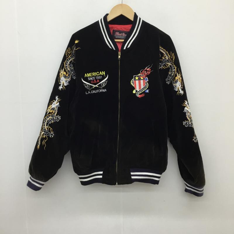ユーズドクロージング used clothes ジャケット、上着 ジャケット、ブレザー Shoot One L 刺繍 黒 / ブラック /  メンズ USED 古着 中古 10138702