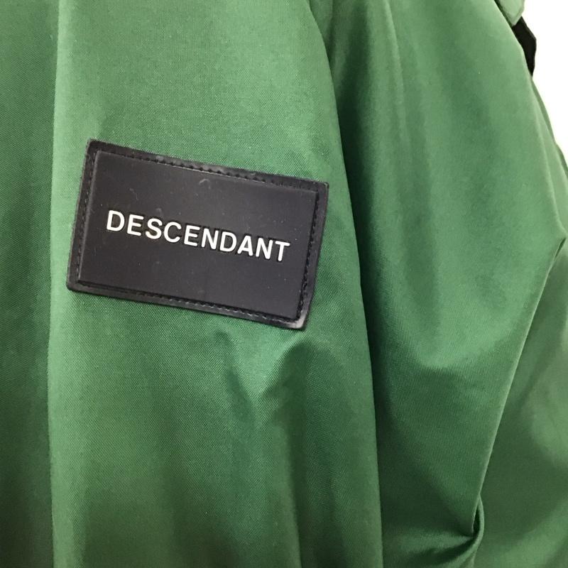 ディセンダント DESCENDANT ジャケット、上着 ジャケット、ブレザー 長袖ナイロンジャケット アウター カジュアルジャケット 1 ロゴ、文字 緑 / グリーン /  メンズ USED 古着 中古 10120370