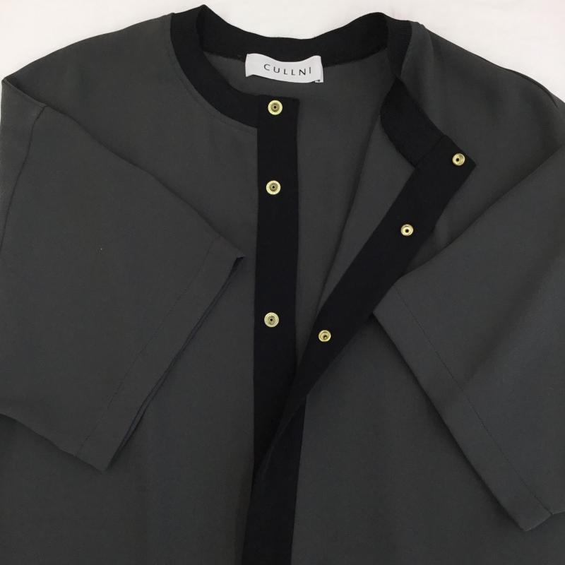 クルニ CULLNI シャツ、ブラウス 半袖 1 無地 緑 / グリーン /  メンズ USED 古着 中古 10129336