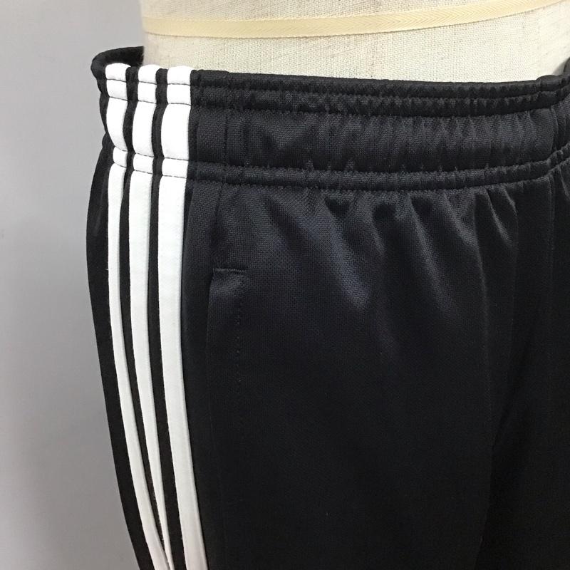 アディダス adidas ボトムス ボトムス CE7404 トレーニングパンツ サイドライン トラックパンツ S ロゴ、文字 黒 / ブラック / X 白 / ホワイト /  レディース USED 古着 中古 10124416