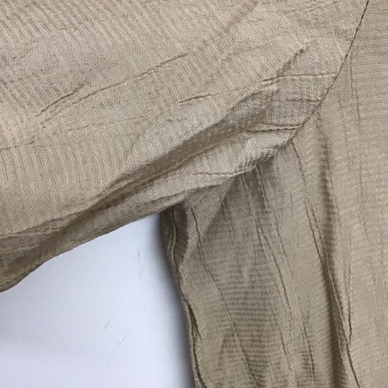 ザラ ZARA ワンピース ミニスカート S 無地 ベージュ / ベージュ /  レディース USED 古着 中古 10140426