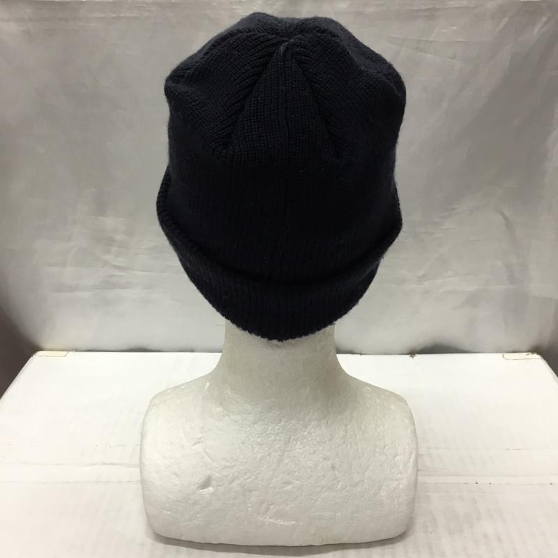 ザノースフェイス THE NORTH FACE 帽子 ニット帽 NN41620 ステッチワークビーニー FREE ロゴ、文字 紺 / ネイビー /  メンズ USED 古着 中古 10121829