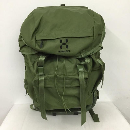 ホグロフス HAGLOFS リュックサック、デイパック リュックサック、デイバッグ COMBI バックパック チェア付き アウトドア ロゴ、文字 カーキ / カーキ /  メンズ USED 古着 中古 10130022