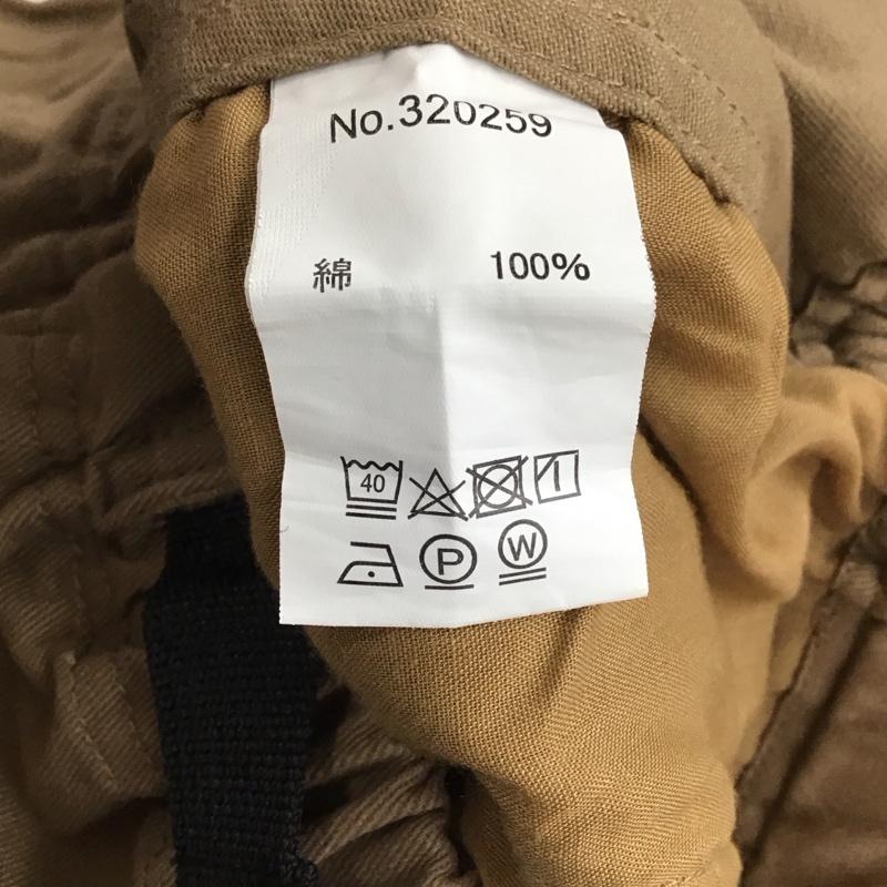 ゴースローキャラバン go slow caravan パンツ ワークパンツ、ペインターパンツ ワークパンツ ワイドパンツ カジュアルパンツ 5 無地 茶 / ブラウン /  メンズ USED 古着 中古 10149712