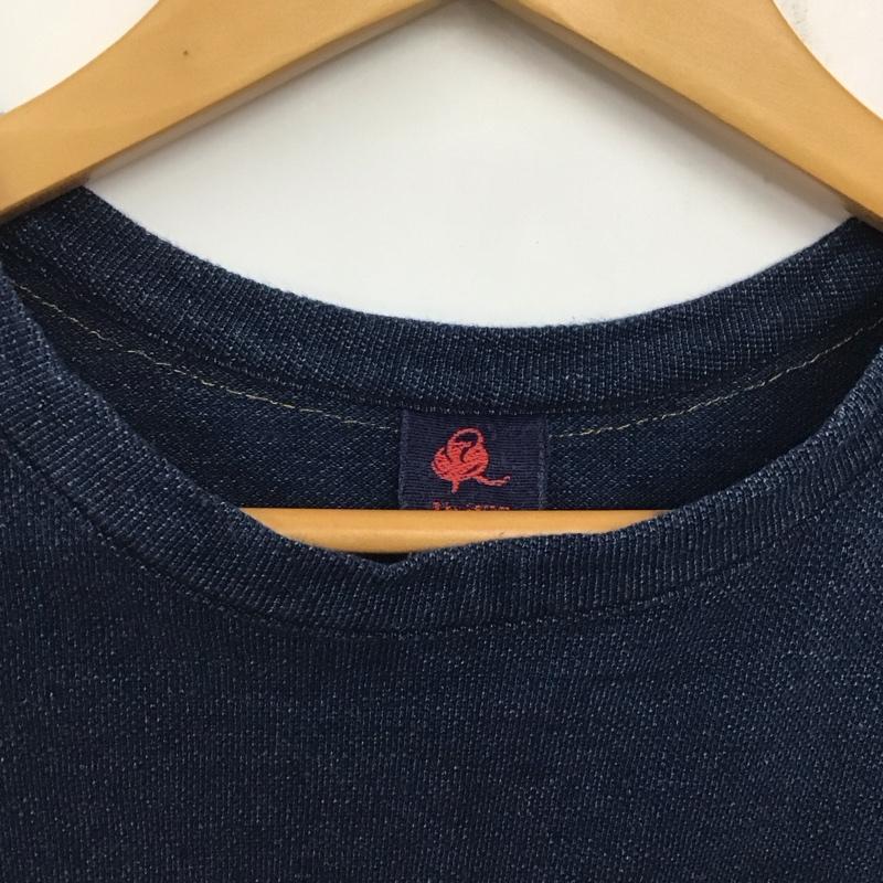 フォーティーファイブアールピーエム 45RPM Tシャツ 半袖 3 無地 紺 / ネイビー /  メンズ USED 古着 中古 10134589