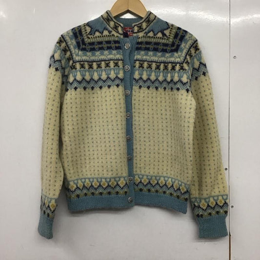 古着 USED カーディガン 長袖 無地 マルチカラー / マルチカラー /  レディース USED 古着 中古 10145754