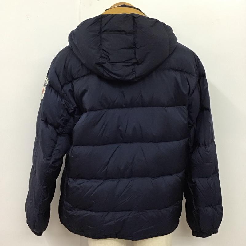 エディーバウアー Eddie Bauer ジャケット、上着 ダウンジャケット M 無地 紺 / ネイビー /  メンズ USED 古着 中古 10123507