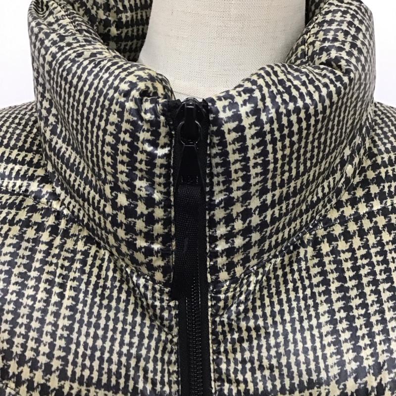 ユニクロ UNIQLO コート ダウンコート 217-079942 ウルトラライトダウンコート L チェック マルチカラー / マルチカラー /  レディース USED 古着 中古 10124030