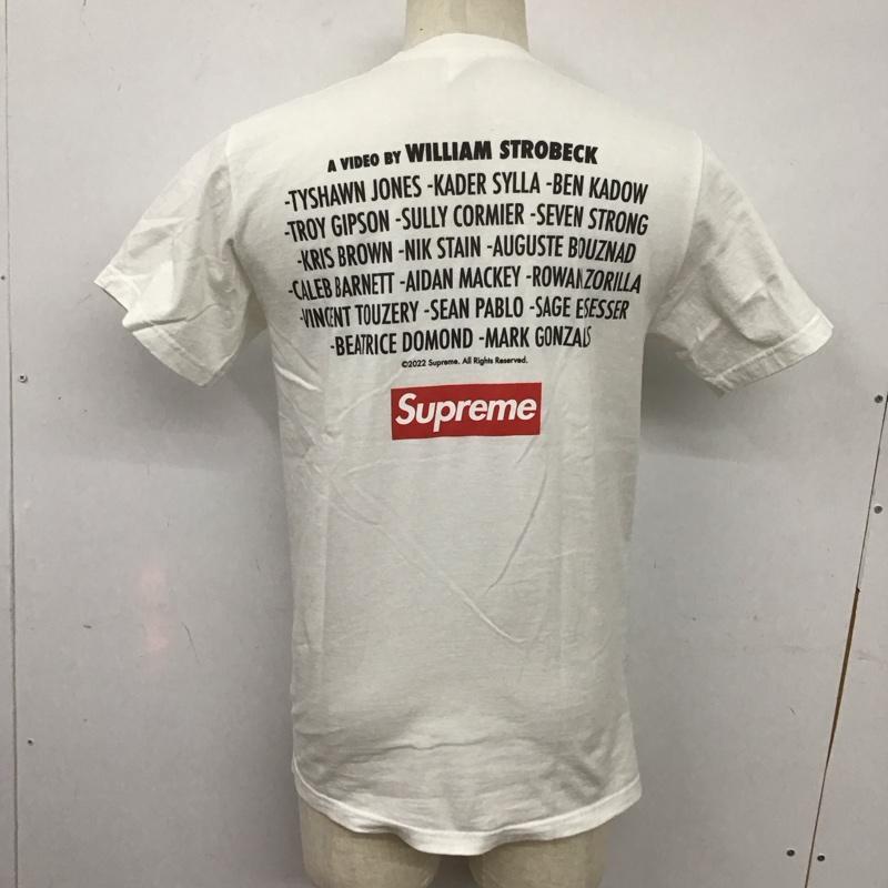 シュプリーム Supreme Tシャツ 半袖 FW22 プレイデッドTシャツ プリントTシャツ 半袖カットソー S ロゴ、文字 白 / ホワイト /  メンズ USED 古着 中古 10126534