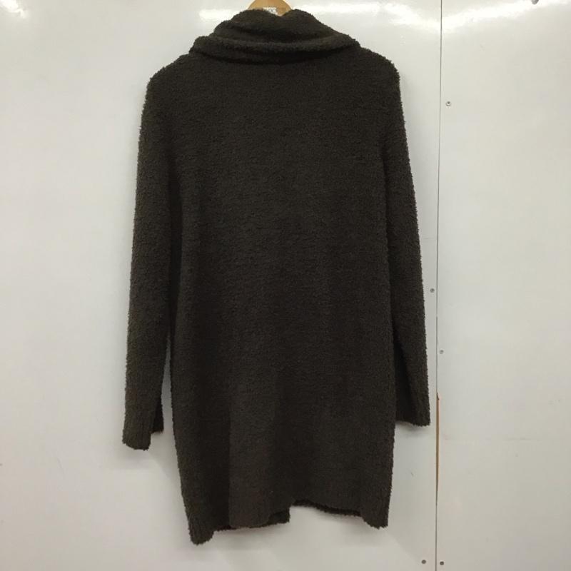 アングリッド Ungrid カーディガン 長袖 ロングカーディガン 前開き 長袖カーディガン ルームウェア FREE 無地 茶 / ブラウン /  レディース USED 古着 中古 10145426