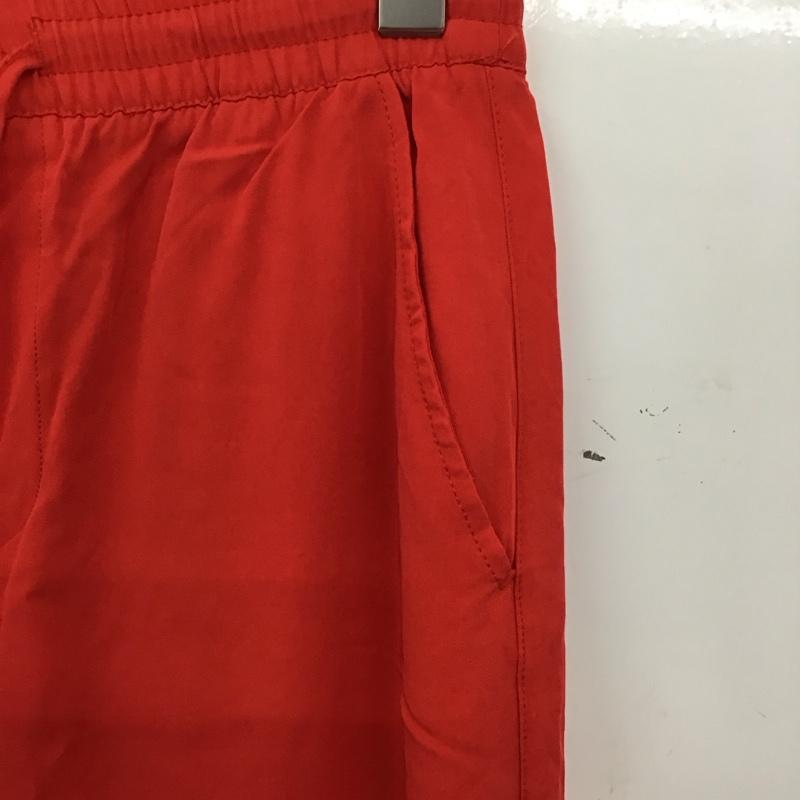 ザラ ZARA パンツ スラックス XS 無地 赤 / レッド /  レディース USED 古着 中古 10150630