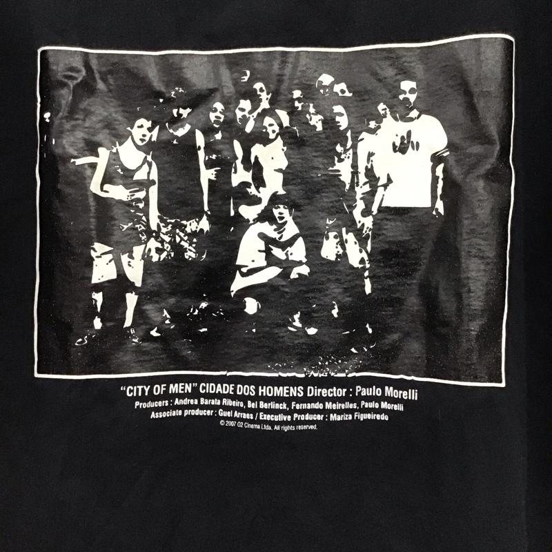 ジーディーシー GDC Tシャツ 半袖 半袖カットソー プリントTシャツ クルーネックカットソー M プリント 黒 / ブラック /  メンズ USED 古着 中古 10145291