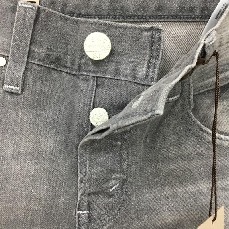 リーバイス Levi s パンツ デニム、ジーンズ W24/61 無地 灰 / グレー /  レディース USED 古着 中古 10095292
