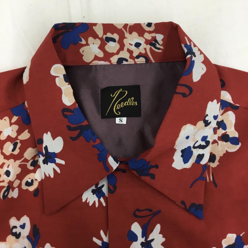 ニードルス Needles シャツ、ブラウス 長袖 One-up Shirt 23SS MR174 S 花柄 赤 / レッド /  メンズ USED 古着 中古 10127270