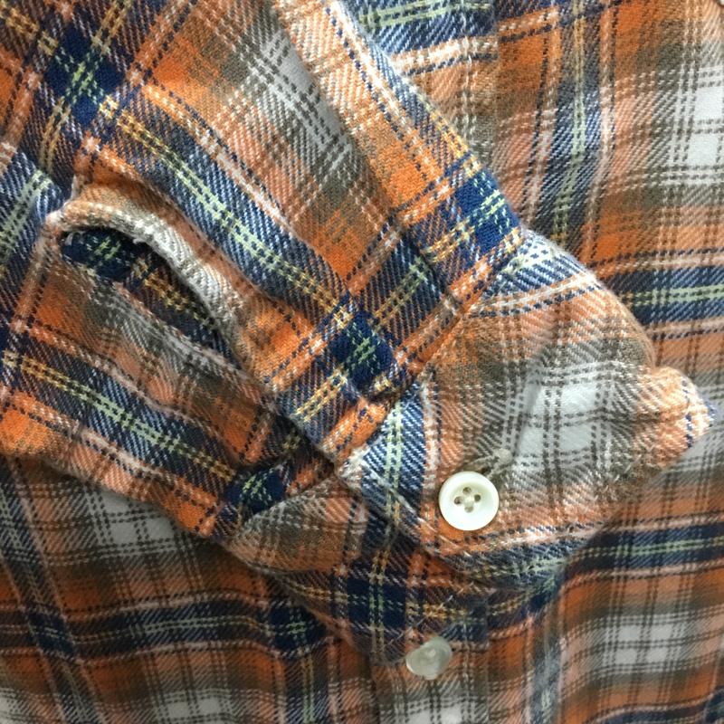 ロンハーマン Ron Herman シャツ、ブラウス 長袖 長袖シャツ カラーシャツ ポケットシャツ 長袖カットソー チェックシャツ S チェック マルチカラー / マルチカラー /  メンズ USED 古着 中古 10117549