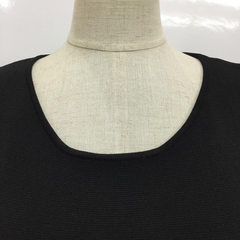 ザラ ZARA ワンピース ロングスカート ロングワンピース ノースリーブワンピース フレアスカート M 無地 黒 / ブラック /  レディース USED 古着 中古 10115804