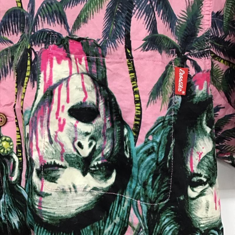 エロスティカ EROSTiKA シャツ、ブラウス 半袖 半袖シャツ プリントシャツ ポケットシャツ XL プリント マルチカラー / マルチカラー /  メンズ USED 古着 中古 10130099