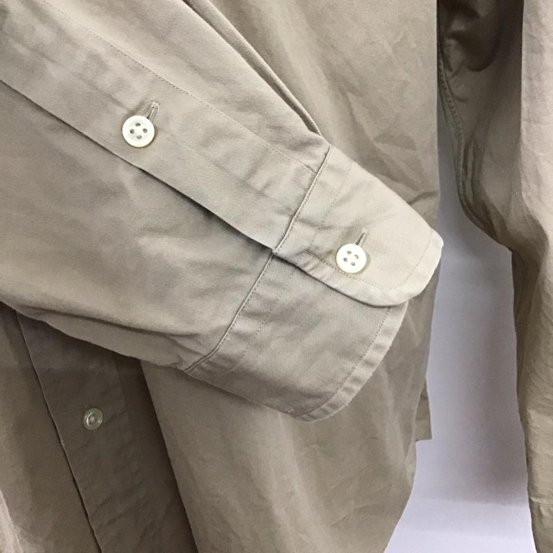 ラルフローレン RALPHLAUREN シャツ、ブラウス 長袖 ボタンダウンシャツ XL 無地 ベージュ / ベージュ /  メンズ USED 古着 中古 10123327