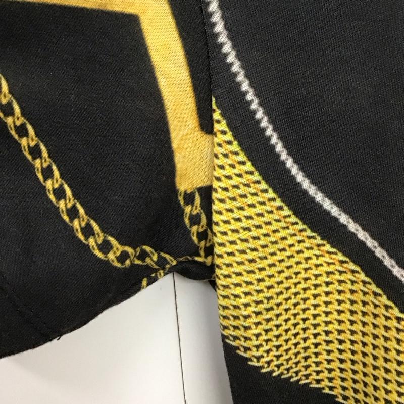 ザラメン ZARA MAN Tシャツ 半袖 半袖カットソー プリントTシャツ クルーネックカットソー L プリント マルチカラー / マルチカラー /  メンズ USED 古着 中古 10131131