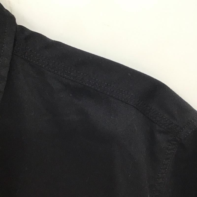 ディッキーズ Dickies シャツ、ブラウス 半袖 半袖シャツ 無地シャツ ポケットシャツ M 無地 黒 / ブラック /  メンズ USED 古着 中古 10137500