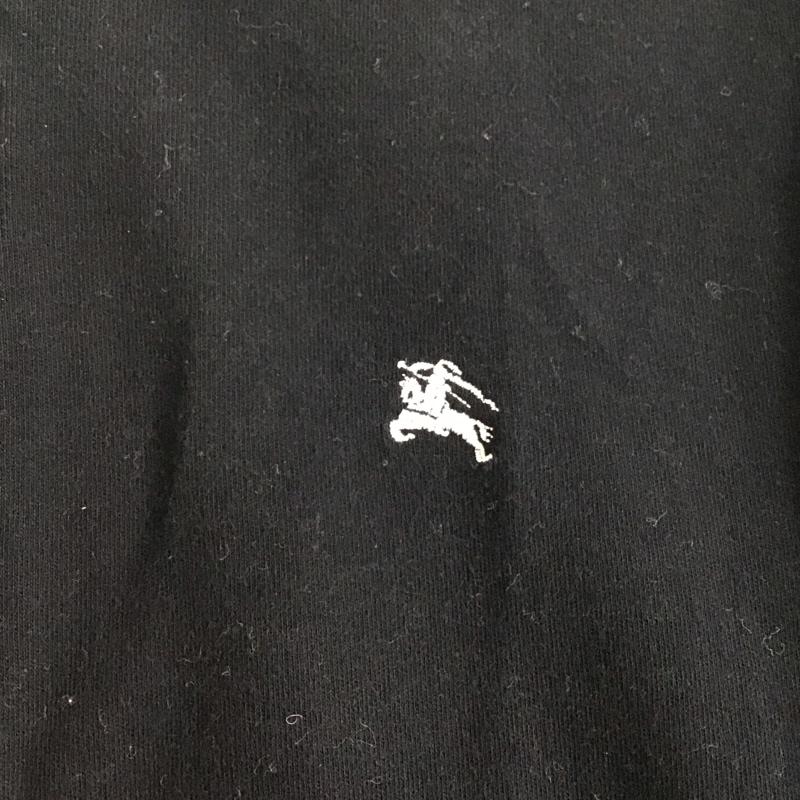 バーバリーブラックレーベル BURBERRY BLACK LABEL カットソー 半袖 半袖カットソー ヘンリーネックカットソー 2 ロゴ、文字 紺 / ネイビー /  メンズ USED 古着 中古 10130130