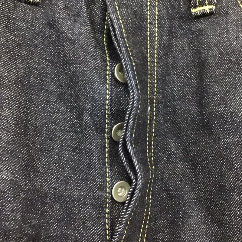 ザリアルマッコイズ THE REAL McCOY S パンツ デニム、ジーンズ デニムパンツ ストレートパンツ ワイドパンツ カジュアルパンツ 36 無地 インディゴ / インディゴ /  メンズ USED 古着 中古 10115390